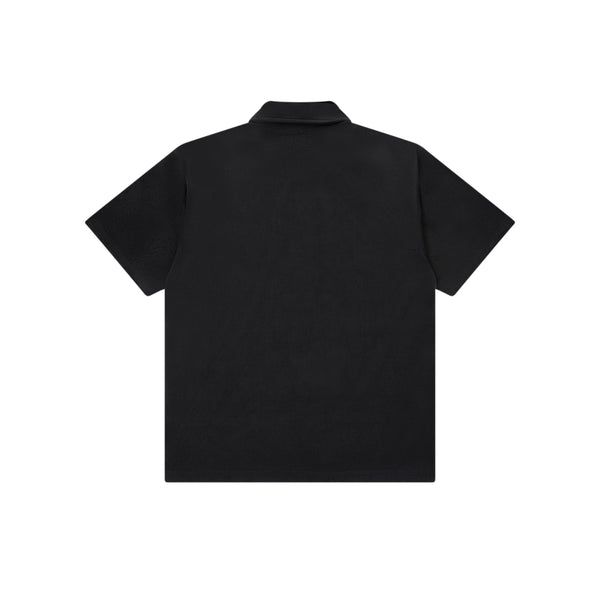 SMALL OG VELOUR PULLOVER S/S SHIRT BLACK