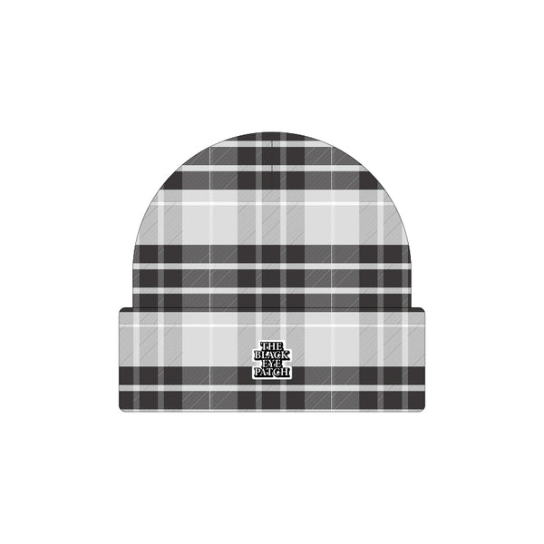 CHECKED SMALL OG BEANIE GRAY