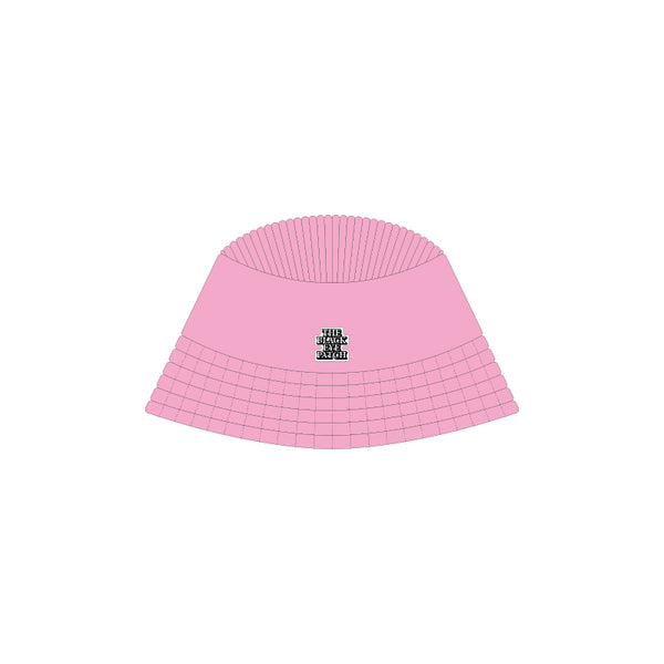 SMALL OG KNITTED BUCKET HAT PINK
