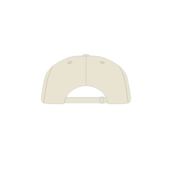 OG LABEL WASHED CAP IVORY