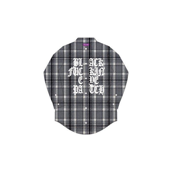 OE BFEP PRINTED CHECK SHIRT