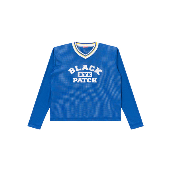 College Logo Hockey Jersey, Blue