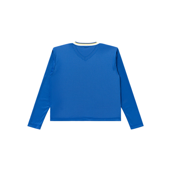 College Logo Hockey Jersey, Blue