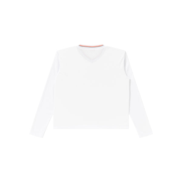 College Logo Hockey Jersey, White