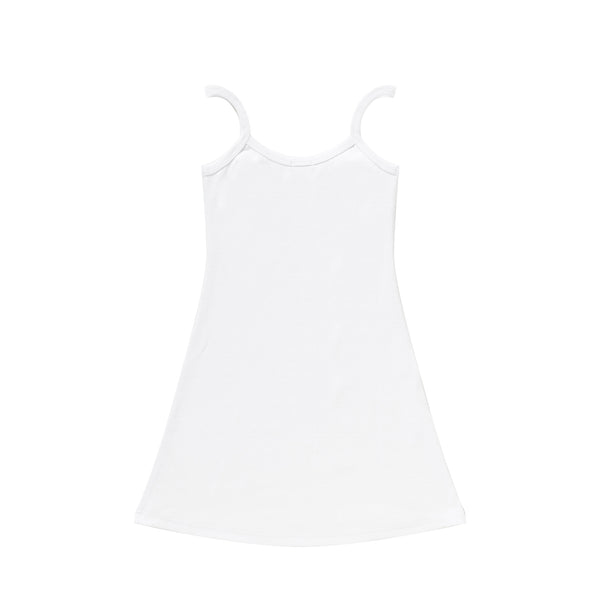 B EMBLEM ONEPIECE WHITE