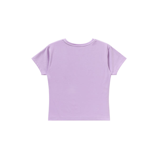 Bamboo Hoop Baby Tee, Lavender
