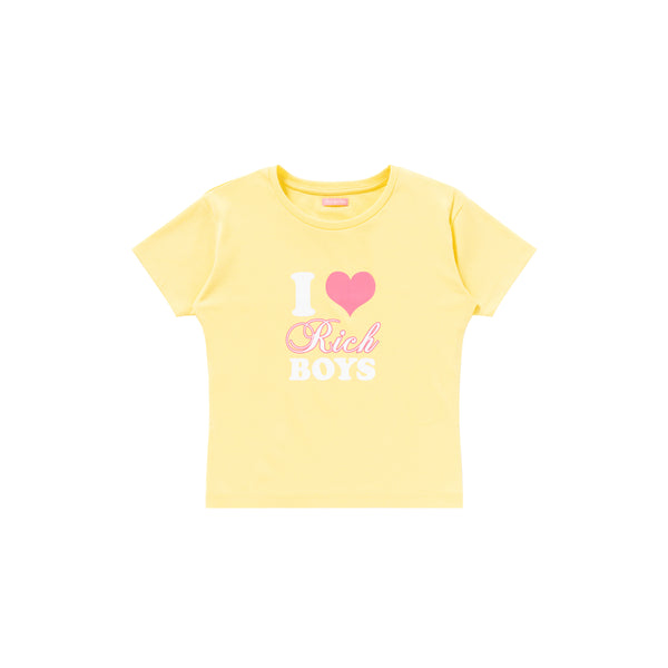 RICH BOYS BABY TEE YELLOW