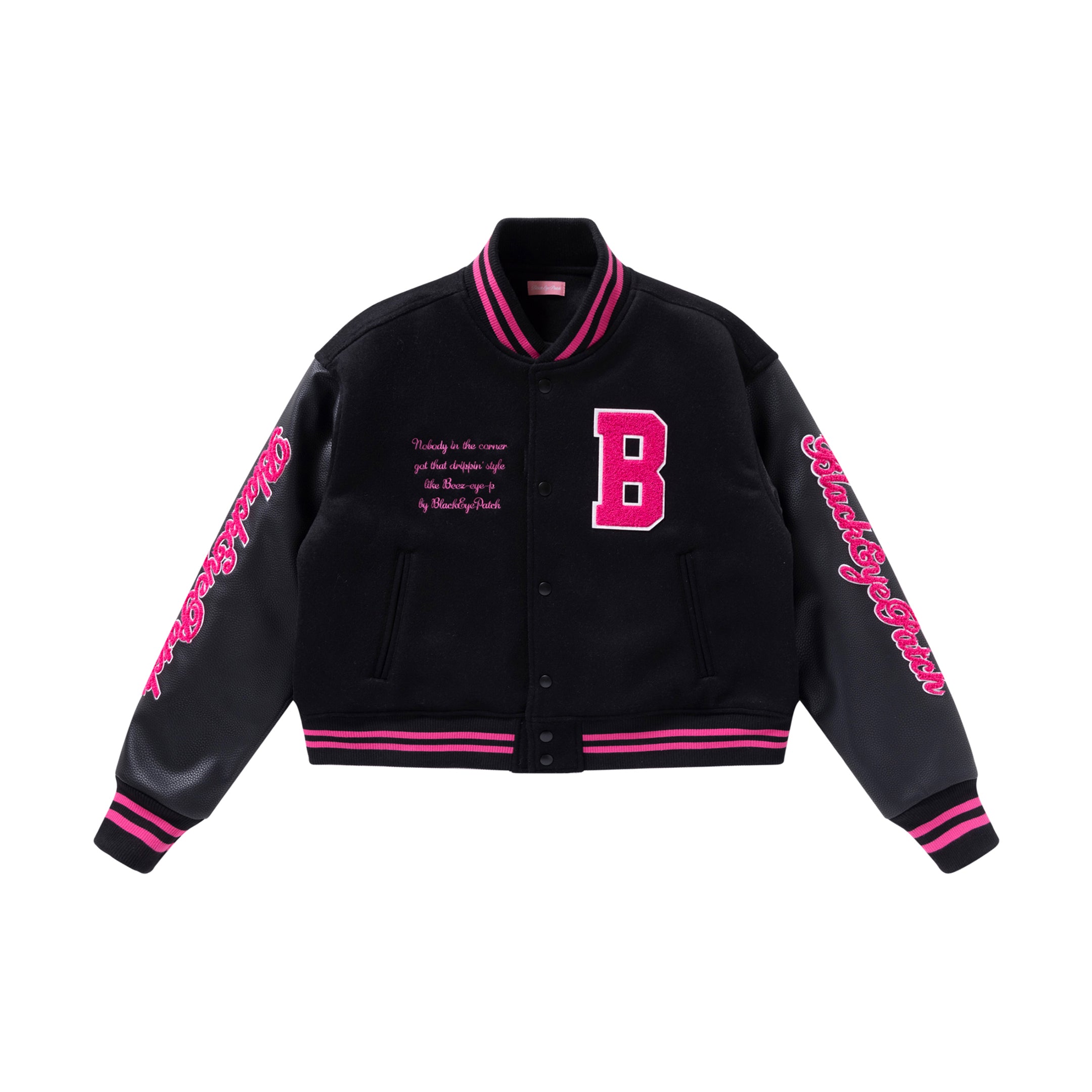 B shop varsity jacket