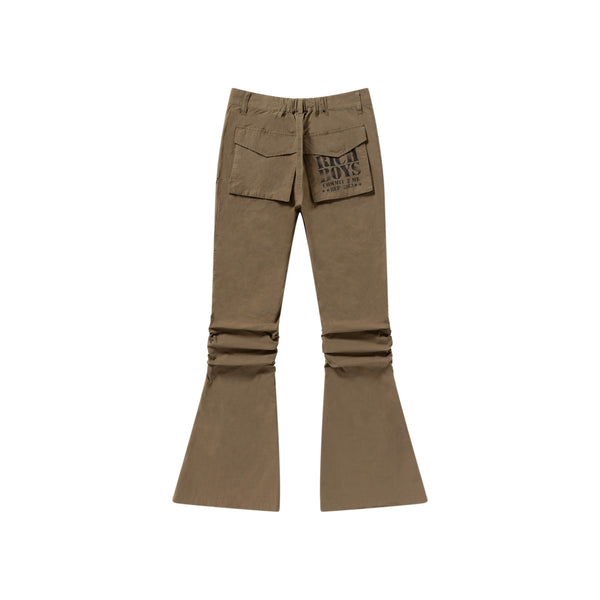 ARMY STENCIL CARGO PANTS OLIVE