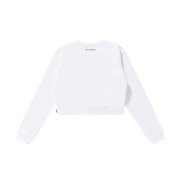 SANTA BABY CREW SWEAT WHITE