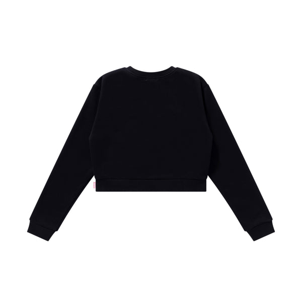 WHAT WE SELL CREW SWEAT BLACK