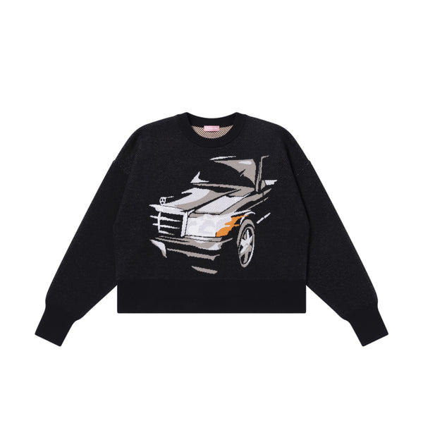 BENZO KNIT SWEATER BLACK