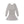 HENLEY NECK L/S KNITTED DRESS HEATHER GRAY