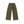 HWC FUR PATCHED DOUBLE STITCH SWEAT PANTS KHAKI