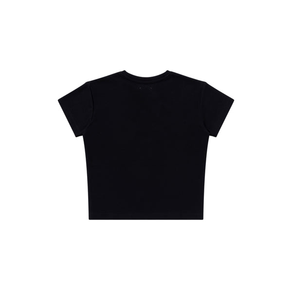 OG LABEL BABY TEE BLACK