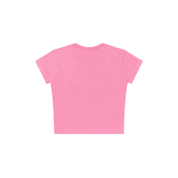 VVS RHINESTONE BABY TEE PINK