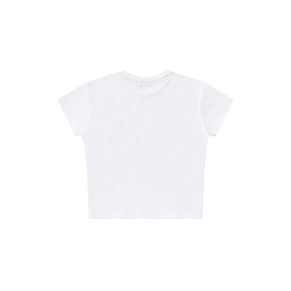 SMALL HWC BABY TEE WHITE