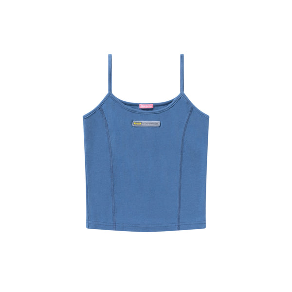 TECHWARE RUBBER PATCHED CAMISOLE BLUE