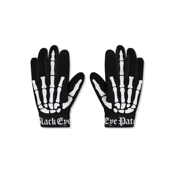 SKELETON’S FINGER GLOVES BLACK