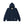 DOLLAR SIGN PATTERNED THERMAL ZIP HOODIE NAVY