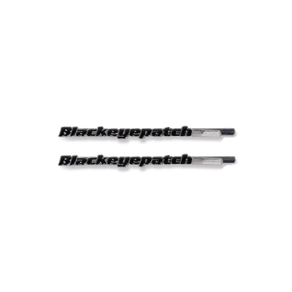 TACTICAL LOGO HAIRPINS BLACK