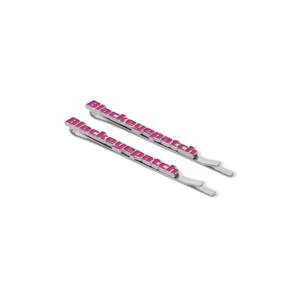 TACTICAL LOGO HAIRPINS PINK