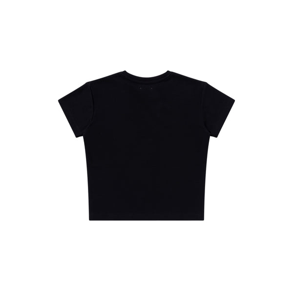 WHAT WE SELL BABY TEE BLACK