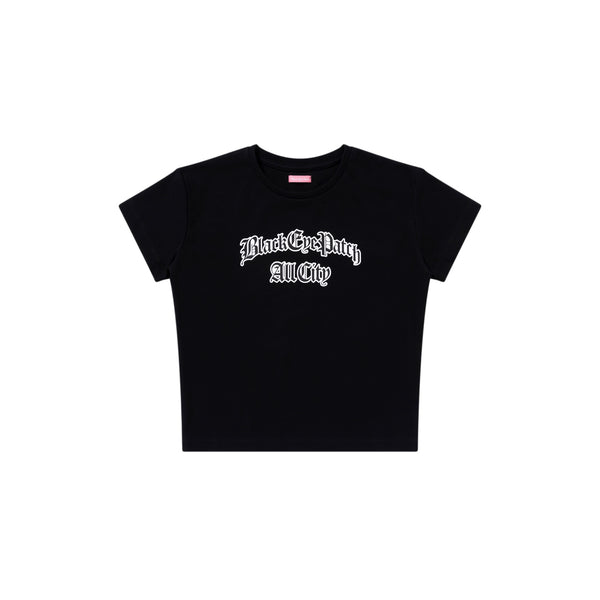 ALL CITY O.E. SPRAYED BABY TEE BLACK