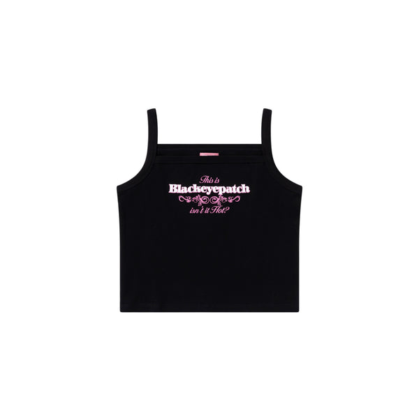 THIS IS BEP CROPPED CAMISOLE BLACK