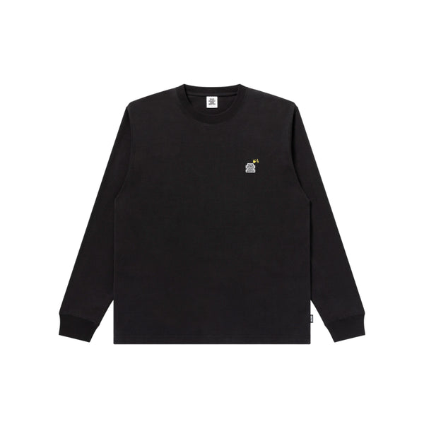 CUSTUM SMALL OG L/S TEE BLACK