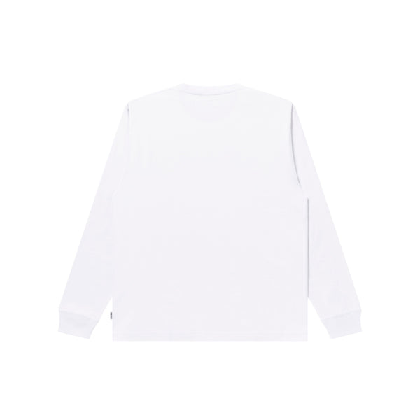 CUSTUM SMALL OG L/S TEE WHITE