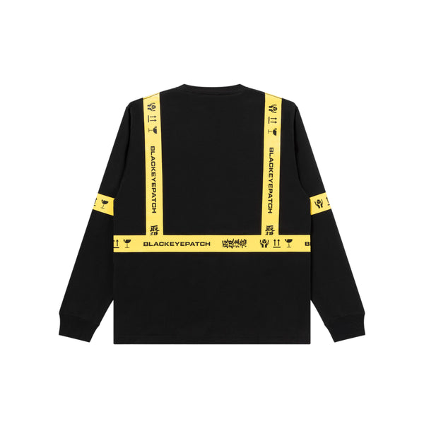 SAFETY L/S TEE BLACK