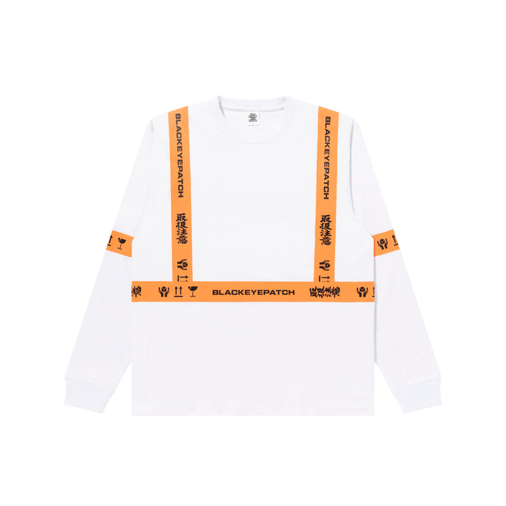 SAFETY Long Sleeve T-Shirt, White
