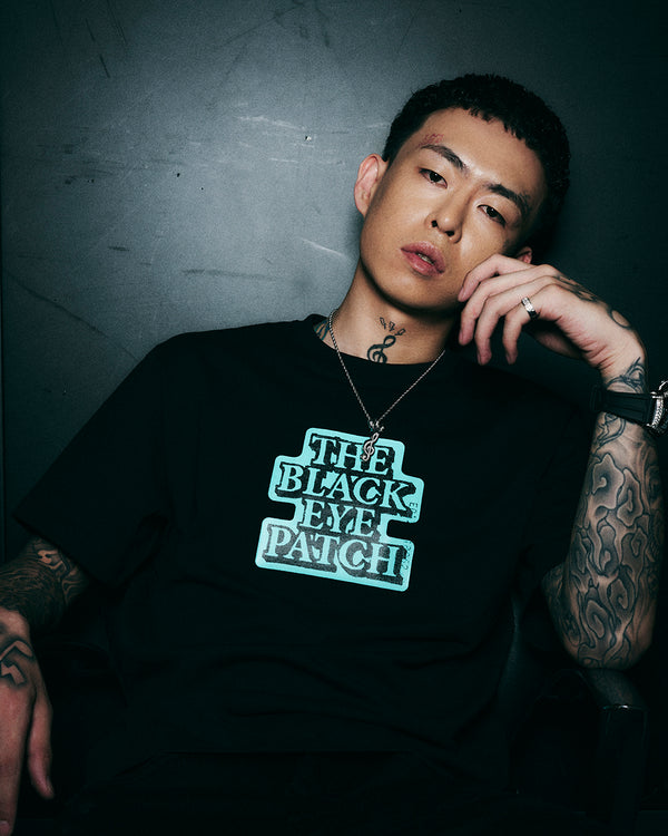 OG ROBIN’S EGG BLUE TEE BLACK