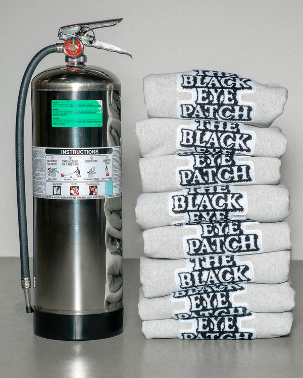 CHAMPION OG LABEL CREW SWEAT SILVER GRAY