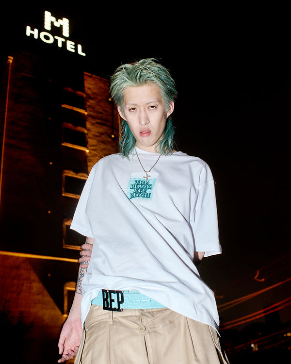 DOLLAR BAGGIE OG LABEL TEE WHITE
