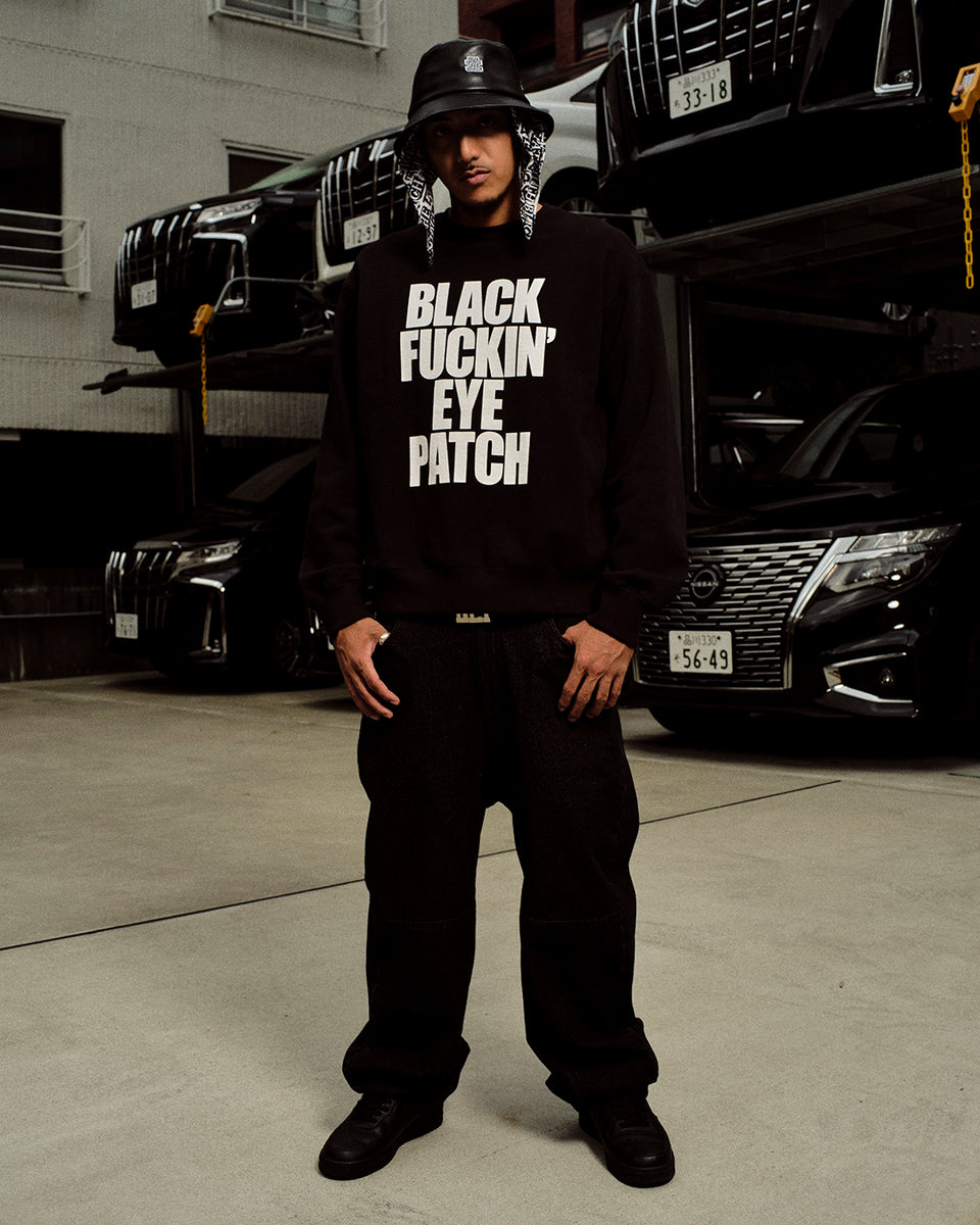 BFEP CREW SWEAT BLACK – BlackEyePatch