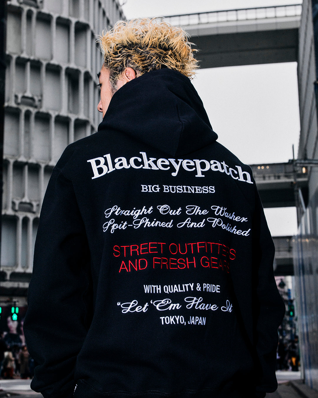 BIG BUSINESS STATEMENT HOODIE BLACK – BlackEyePatch