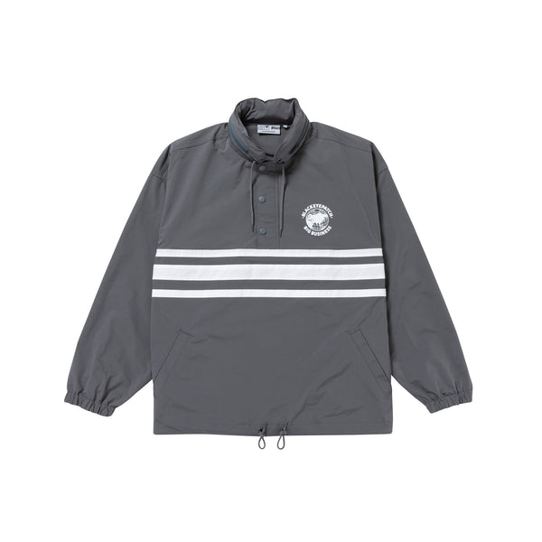 Big Business Nylon Anorak, Charcoal