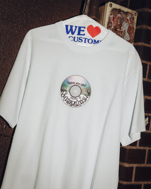 BLANK CD-R TEE WHITE