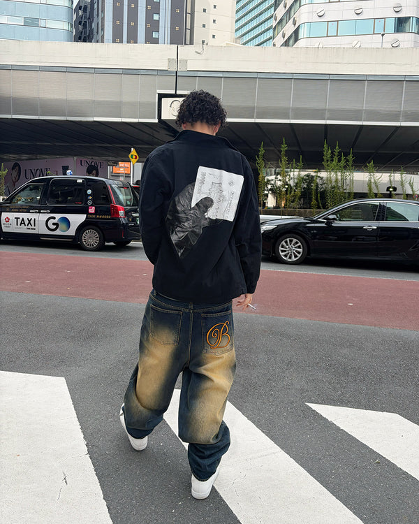 CASH IN HAND M-65 JACKET BLACK