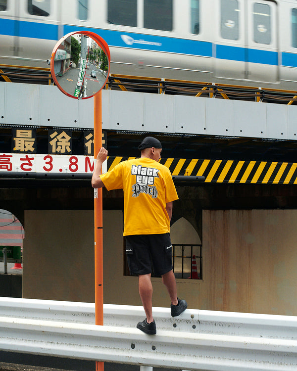 CRIME RPG LOGO TEE MUSTARD