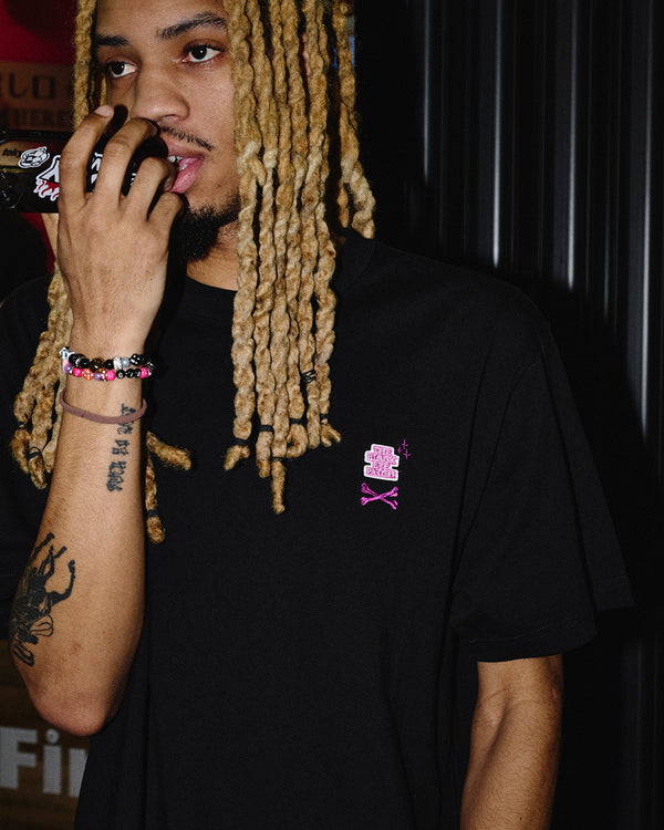 CROSSBONES SMALL OG GRAFFITI TEE BLACK