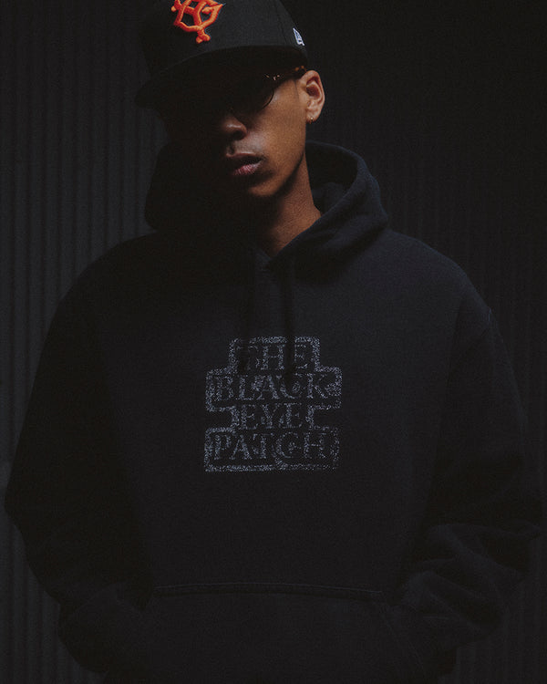 DAMAGED OG LABEL HOODIE HEATHER GRAY
