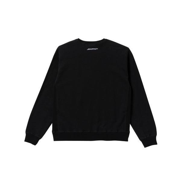 BEEZ-EYE-P Statement Crew Sweat (Black)
