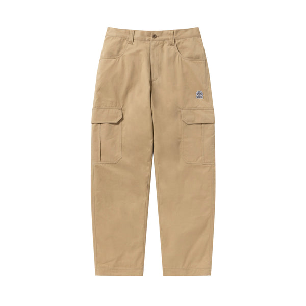 OG LABEL CARGO PANTS BEIGE