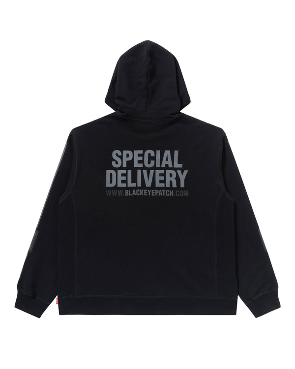 DELIVERYMAN HOODIE BLACK
