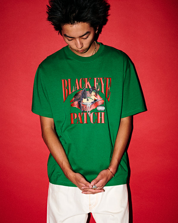 DIRTY DINER RAP TEE GREEN