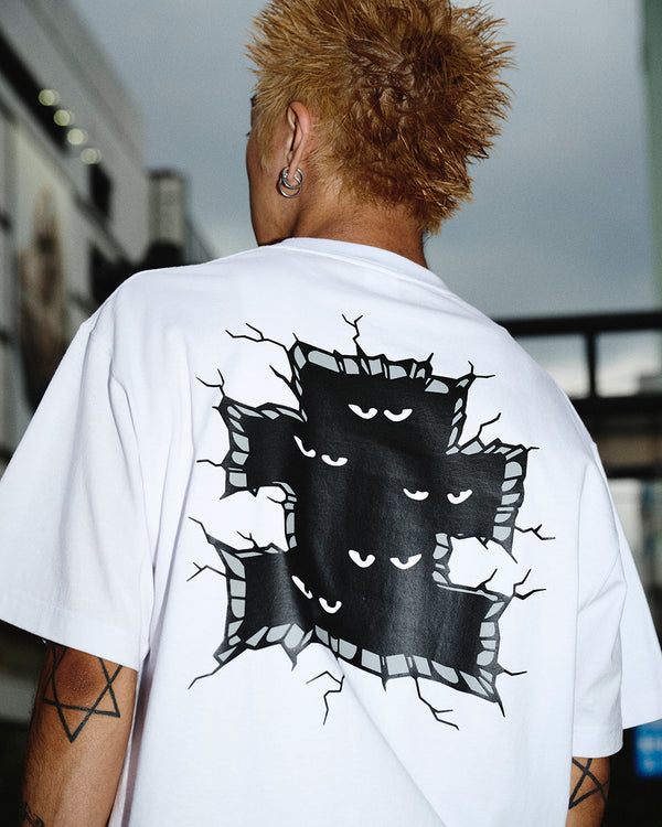 EYES IN THE WALL TEE WHITE