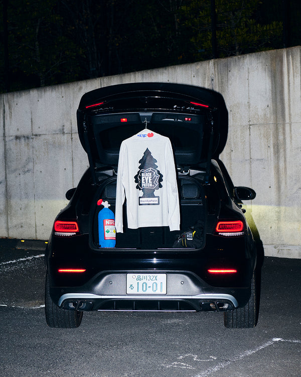 FRESH ICY AIR LOGO L/S TEE WHITE